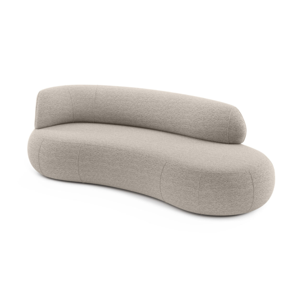 PZ LUXOR Taupe design Indoor sofa